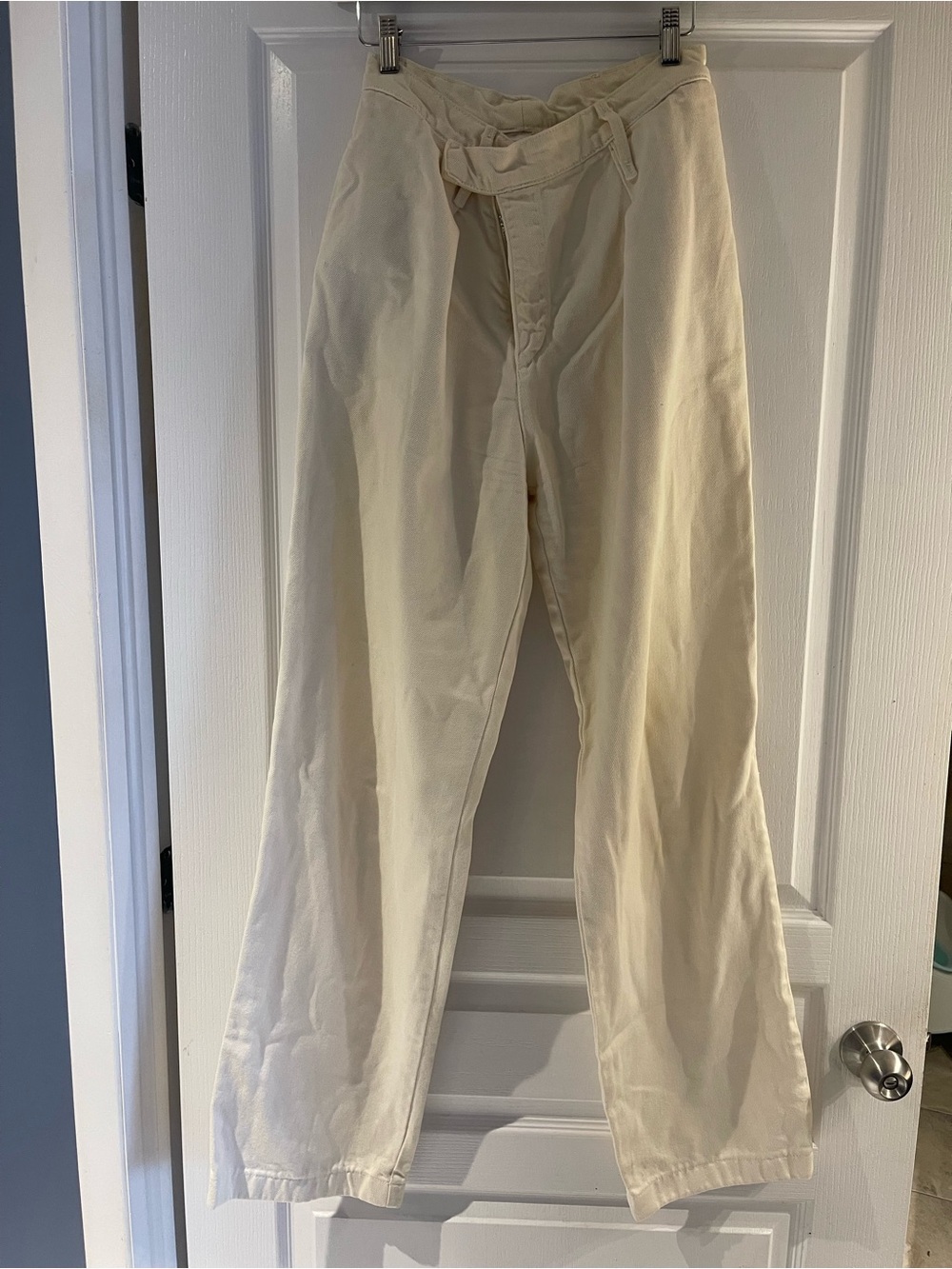 Women’s Cream Casual Pants
